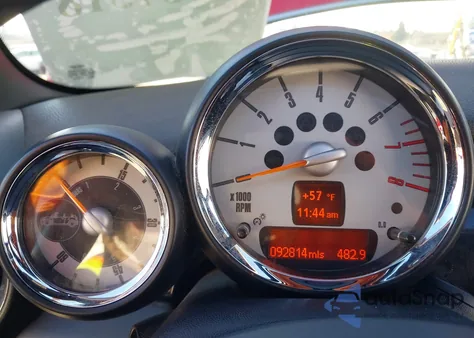 2009 Mini Cooper S z USA, uszkodzony, nr VIN WMWMS33579TG89468